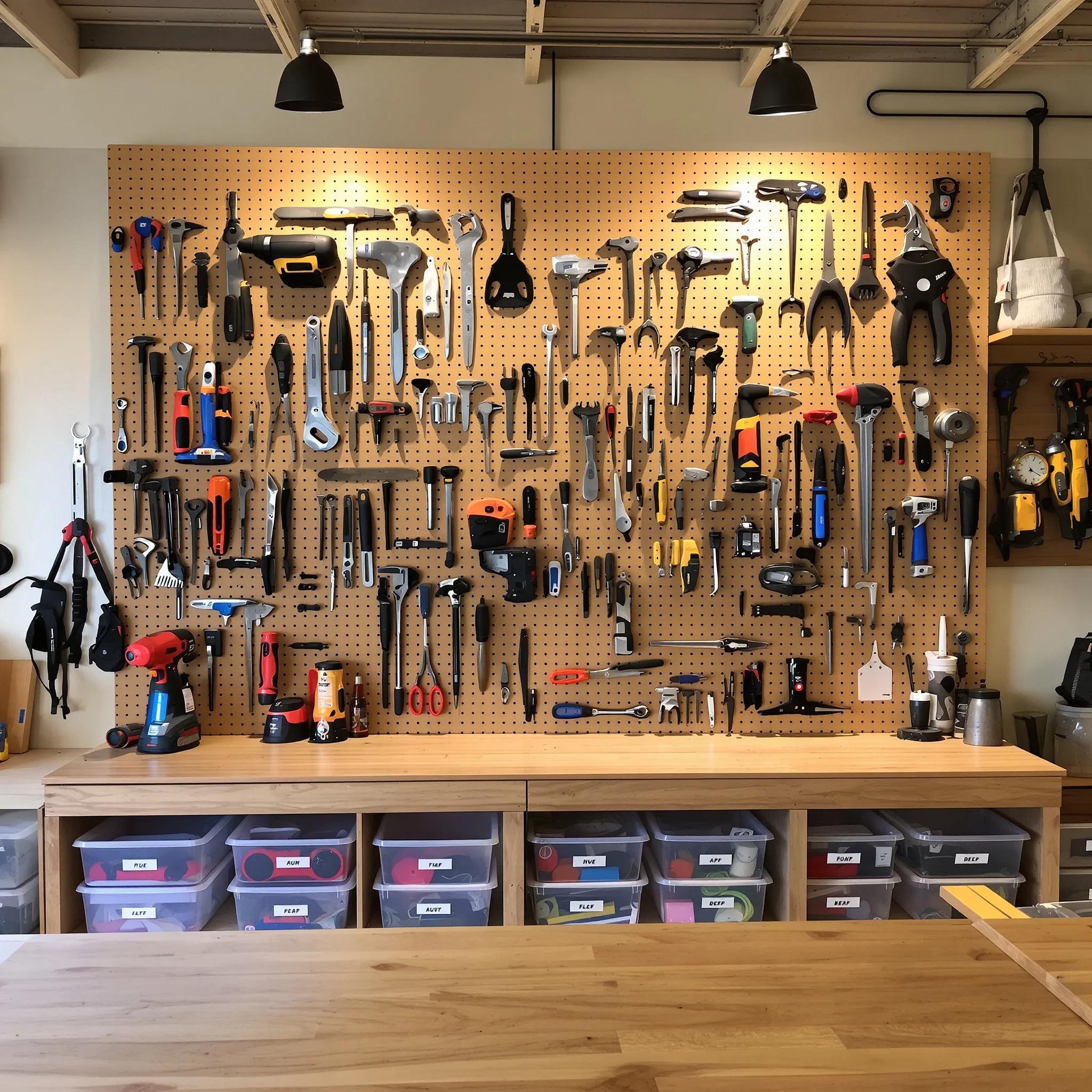 12 Werkstatt Wand Storage Ideen