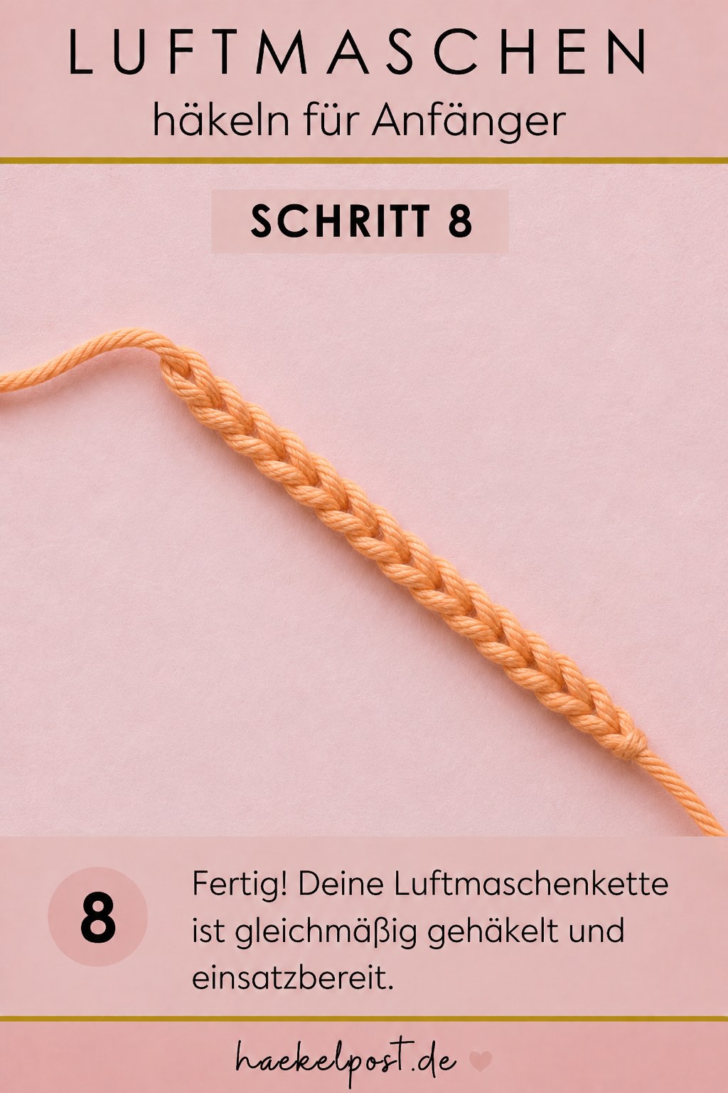Luftmaschen Häkeln Für Anfänger - Schritt Für Schritt Zur