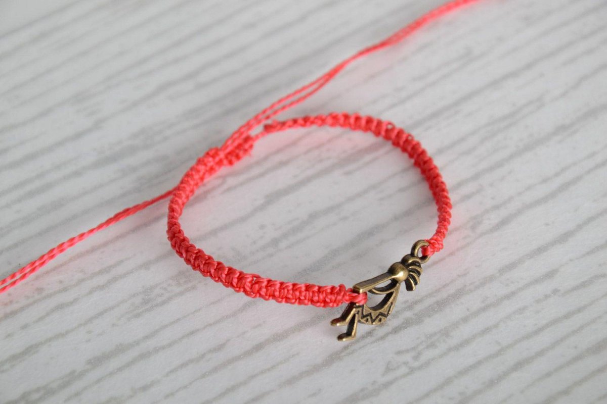Makramee Armband Anhänger