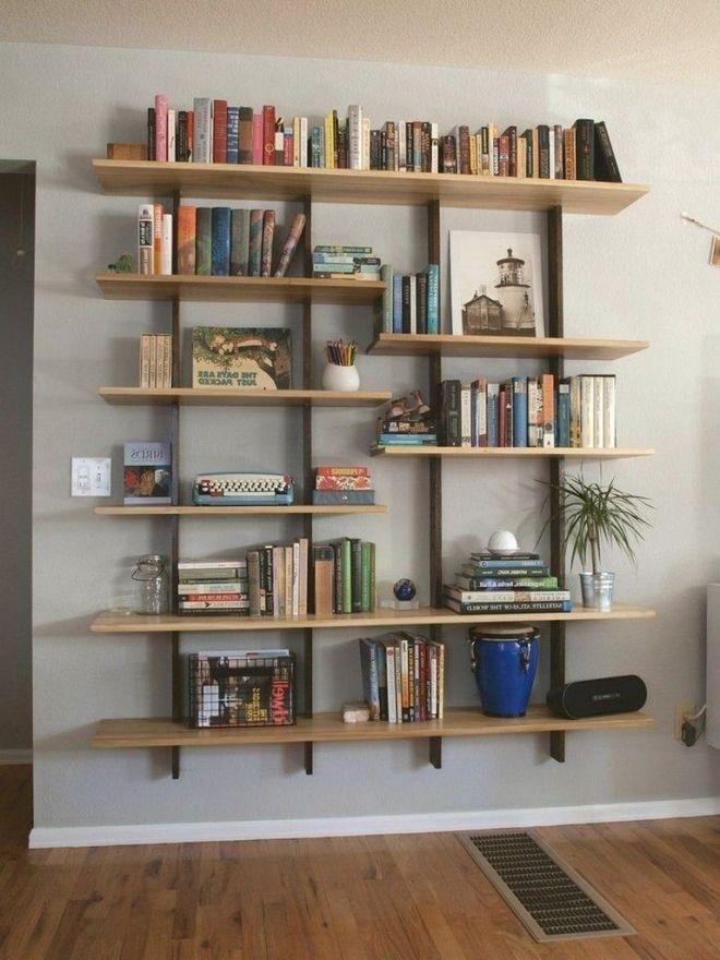 Mehrstöckiges Bücherregal Holz