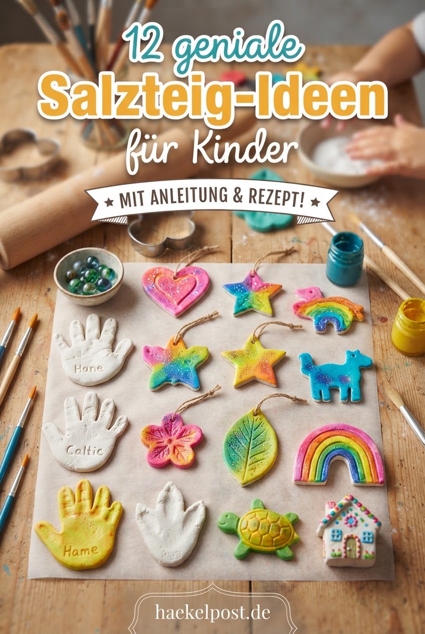 12 geniale Salzteig-Ideen für Kinder