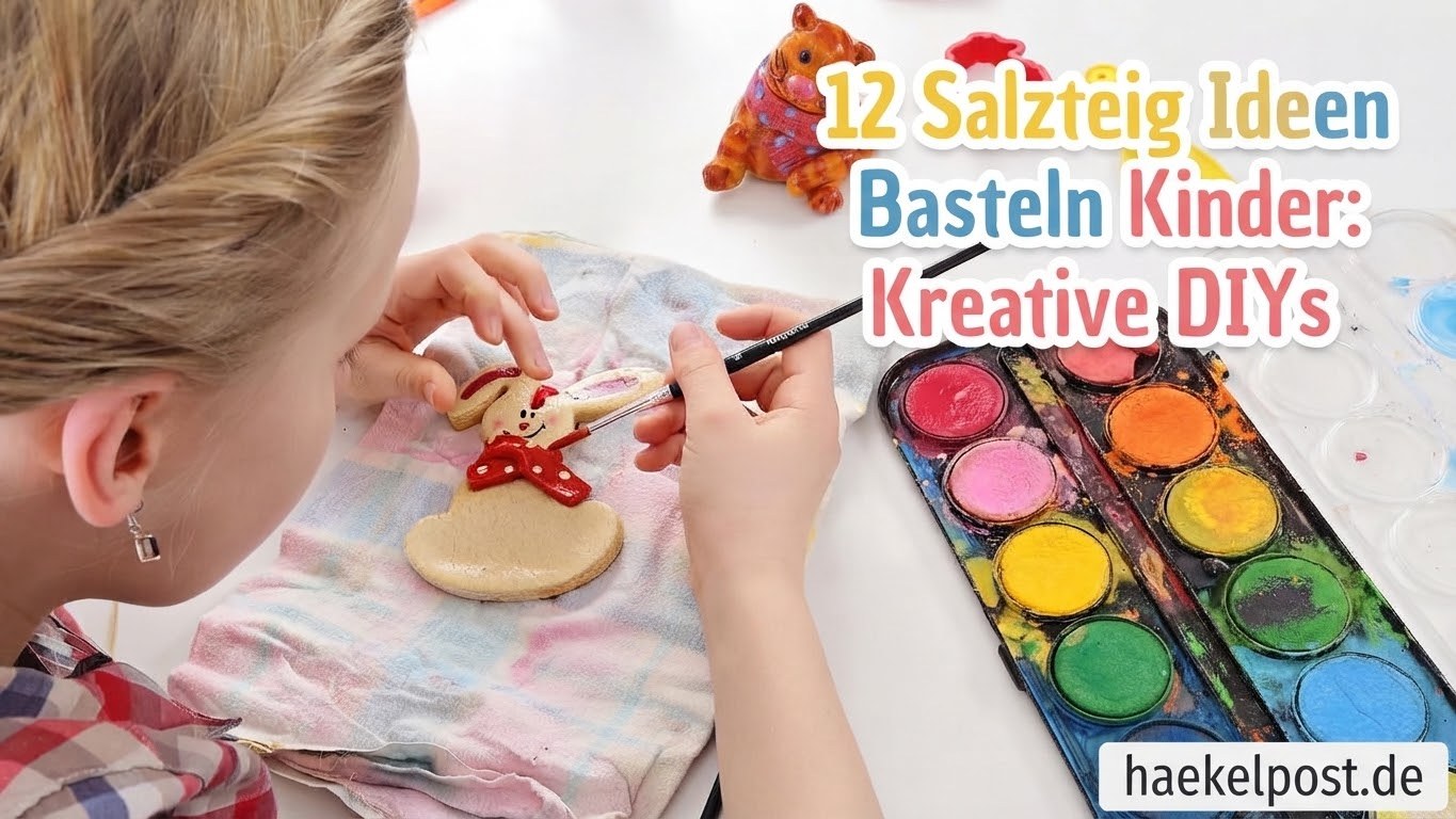 12 Salzteig Ideen Basteln Kinder: Kreative DIYs
