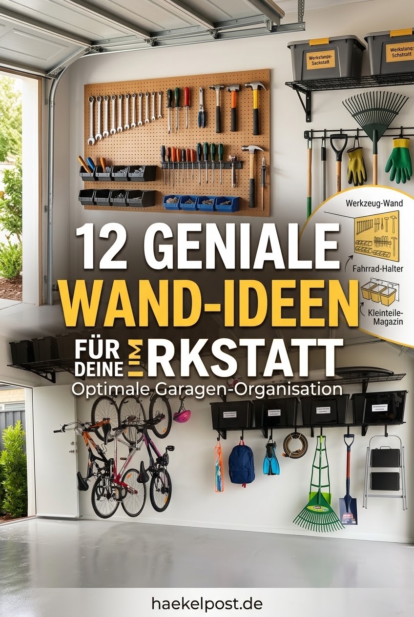 12 Geniale Wand-Ideen für deine Werkstatt
