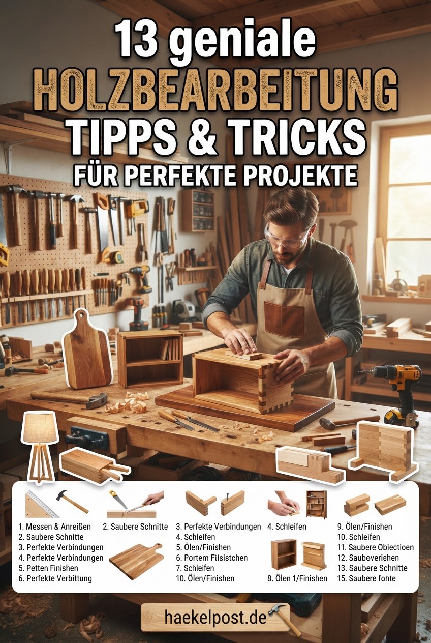 13 geniale Holzbearbeitung Tipps & Tricks für perfekte Projekte