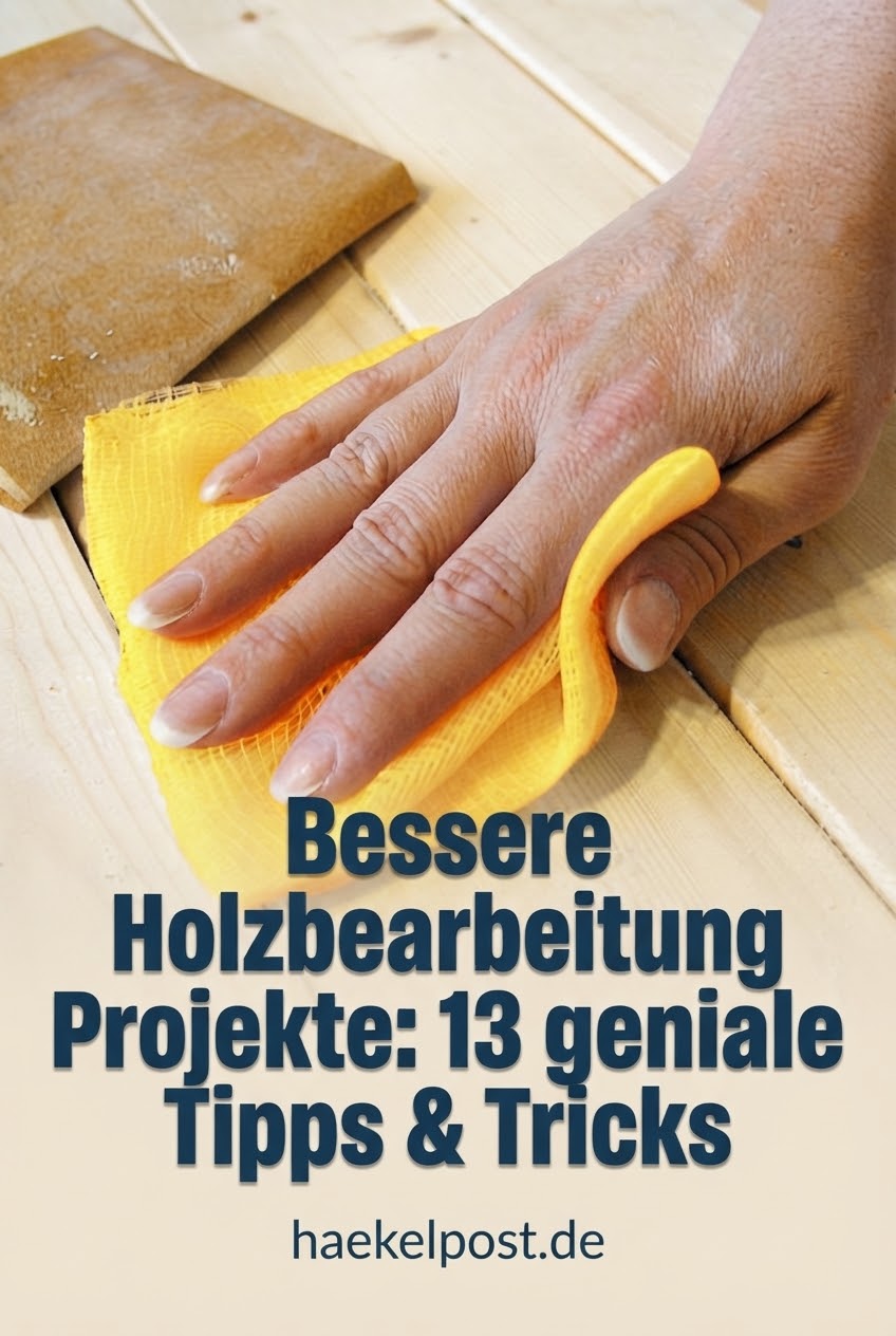 Bessere Holzbearbeitung Projekte: 13 geniale Tipps & Tricks
