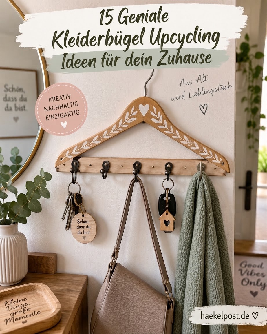 15 Geniale Kleiderbügel Upcycling Ideen für dein Zuhause