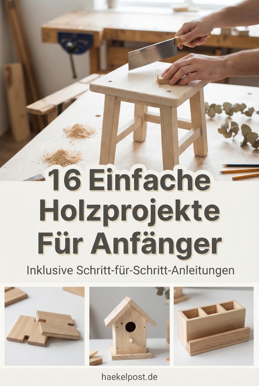 16 Einfache Holzprojekte Für Anfänger