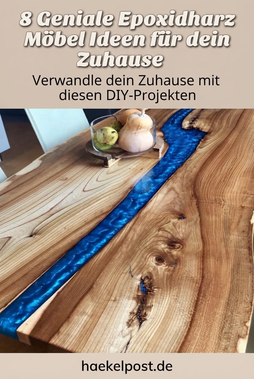8 Geniale Epoxidharz Möbel Ideen für dein Zuhause