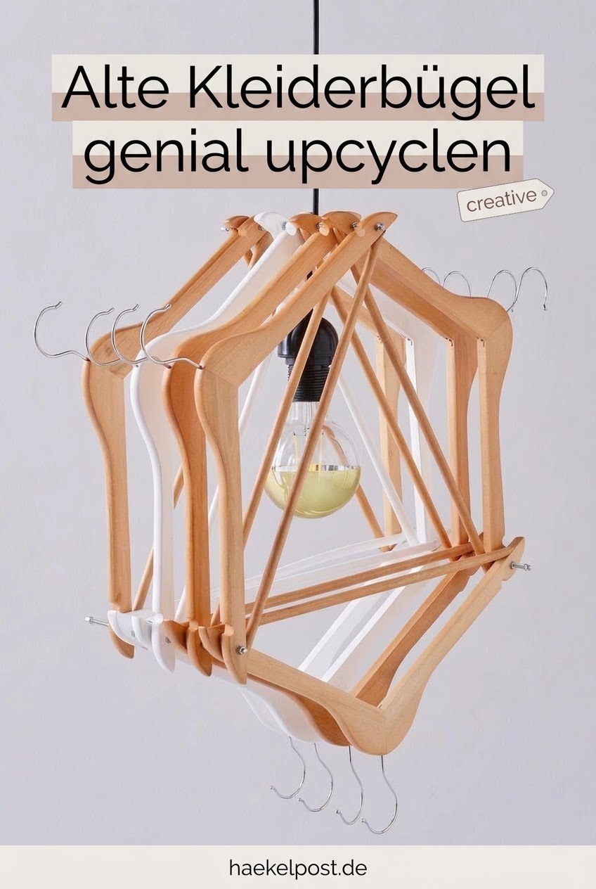 Alte Kleiderbügel genial upcyclen