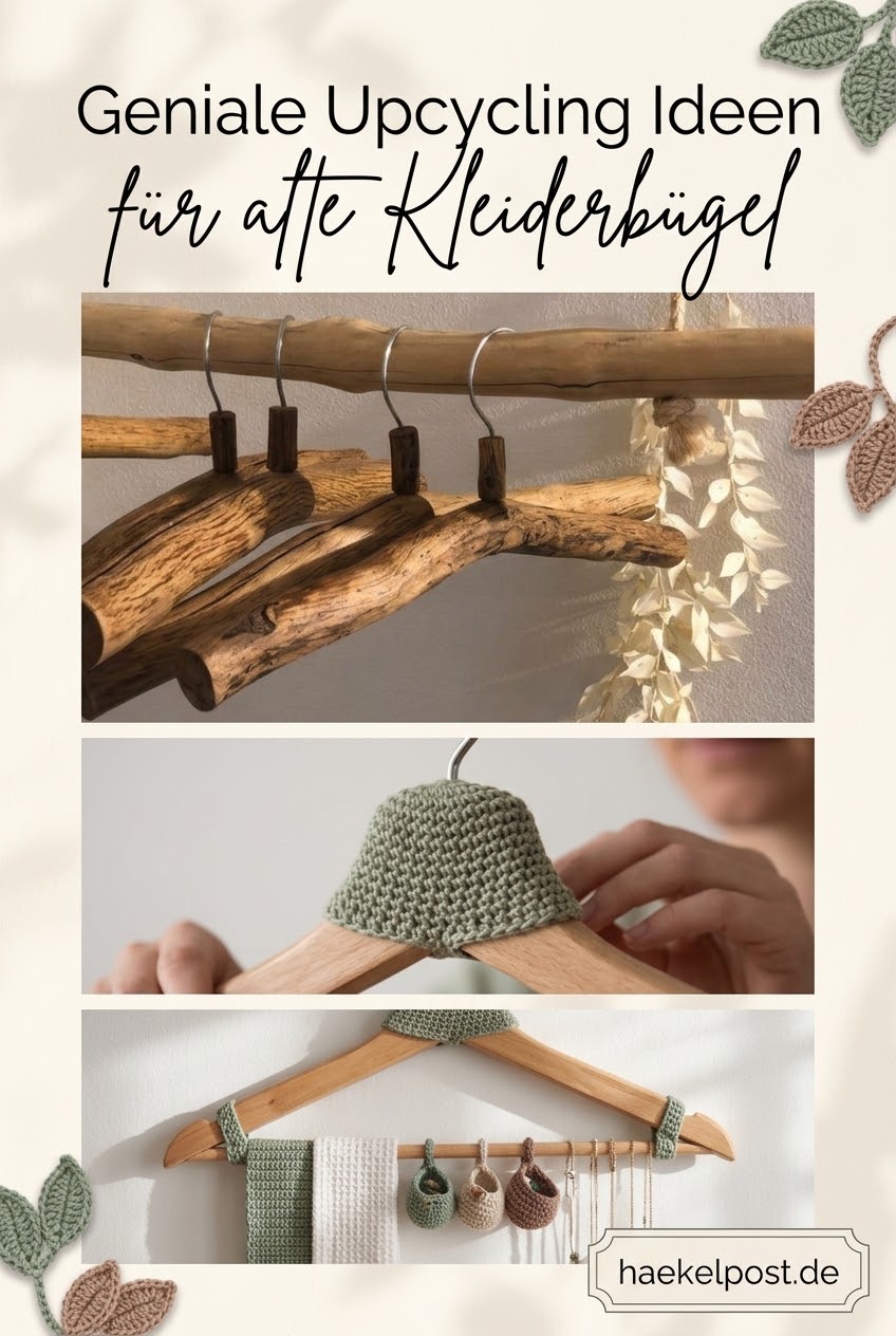 Geniale Upcycling Ideen für alte Kleiderbügel