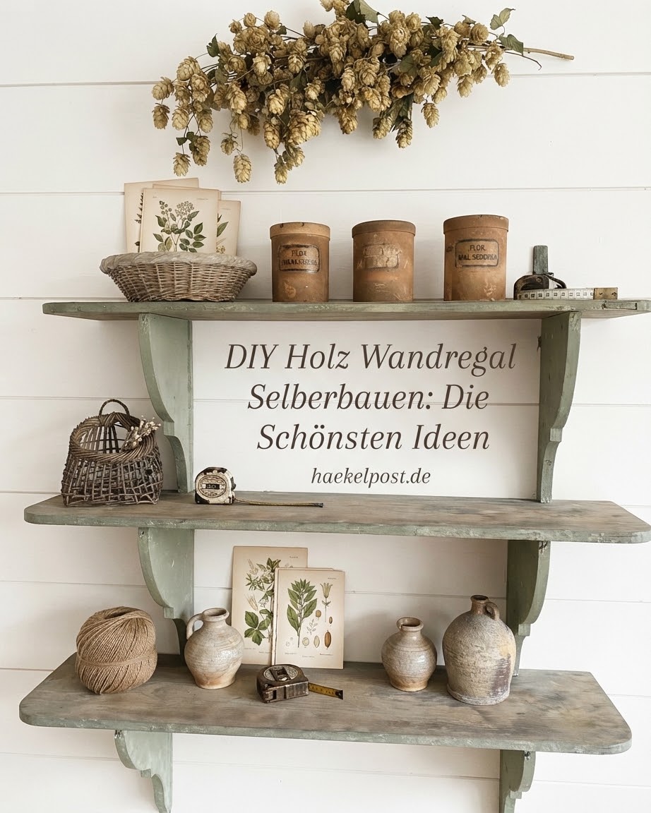 DIY Holz Wandregal Selberbauen: Die Schönsten Ideen