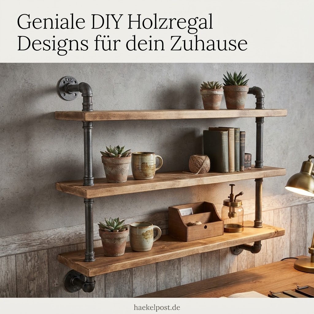 Geniale DIY Holzregal Designs für dein Zuhause