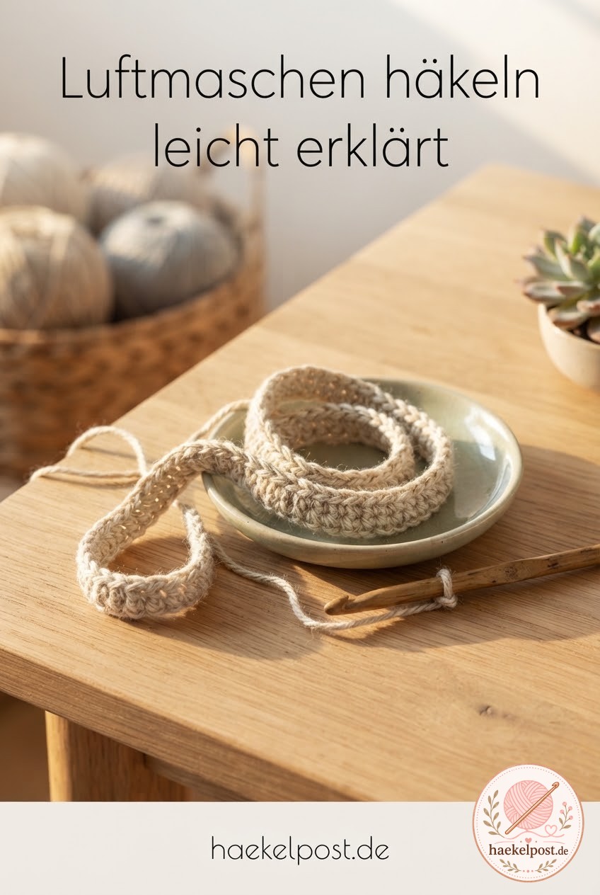 Luftmaschen häkeln leicht erklärt