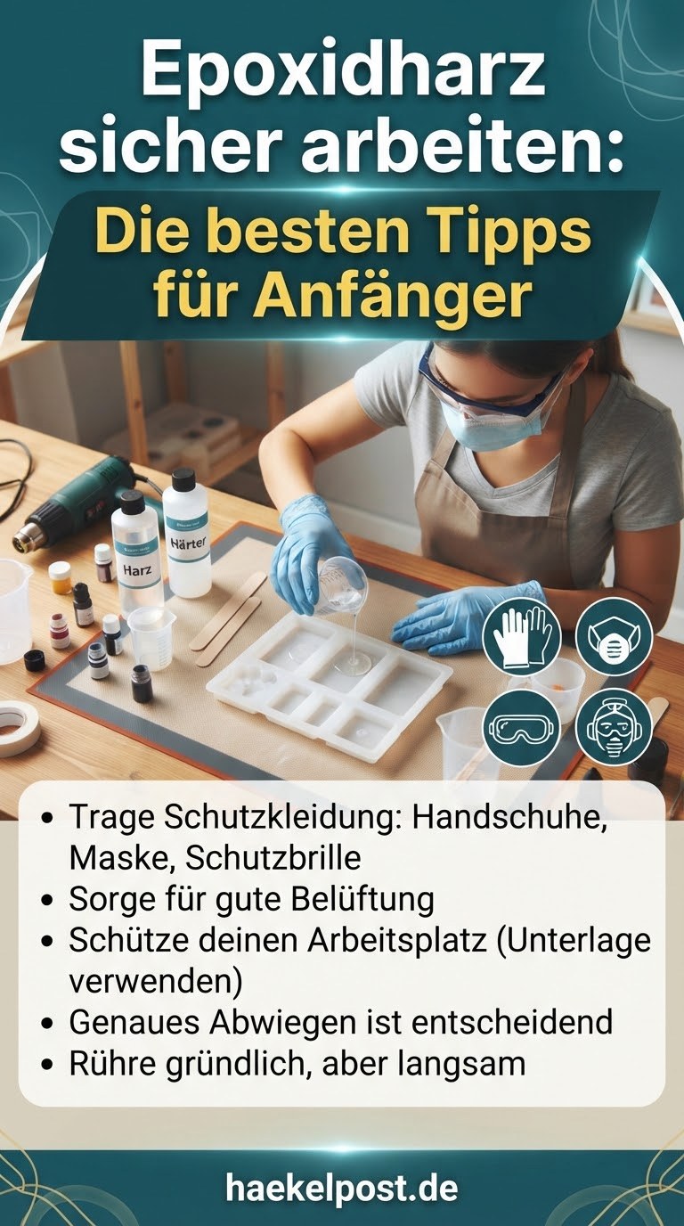 Epoxidharz sicher arbeiten: Die besten Tipps für Anfänger