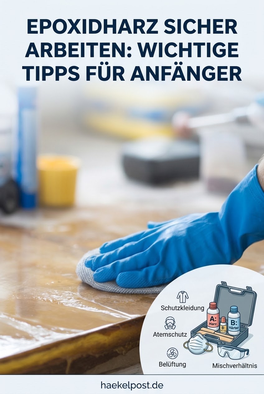 Epoxidharz sicher arbeiten: Wichtige Tipps für Anfänger