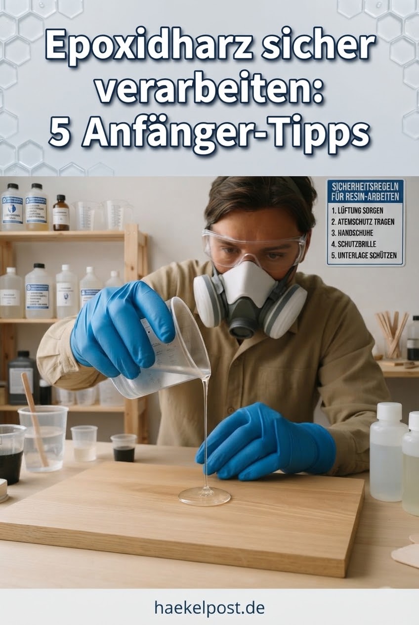 Epoxidharz sicher verarbeiten: 5 Anfänger-Tipps