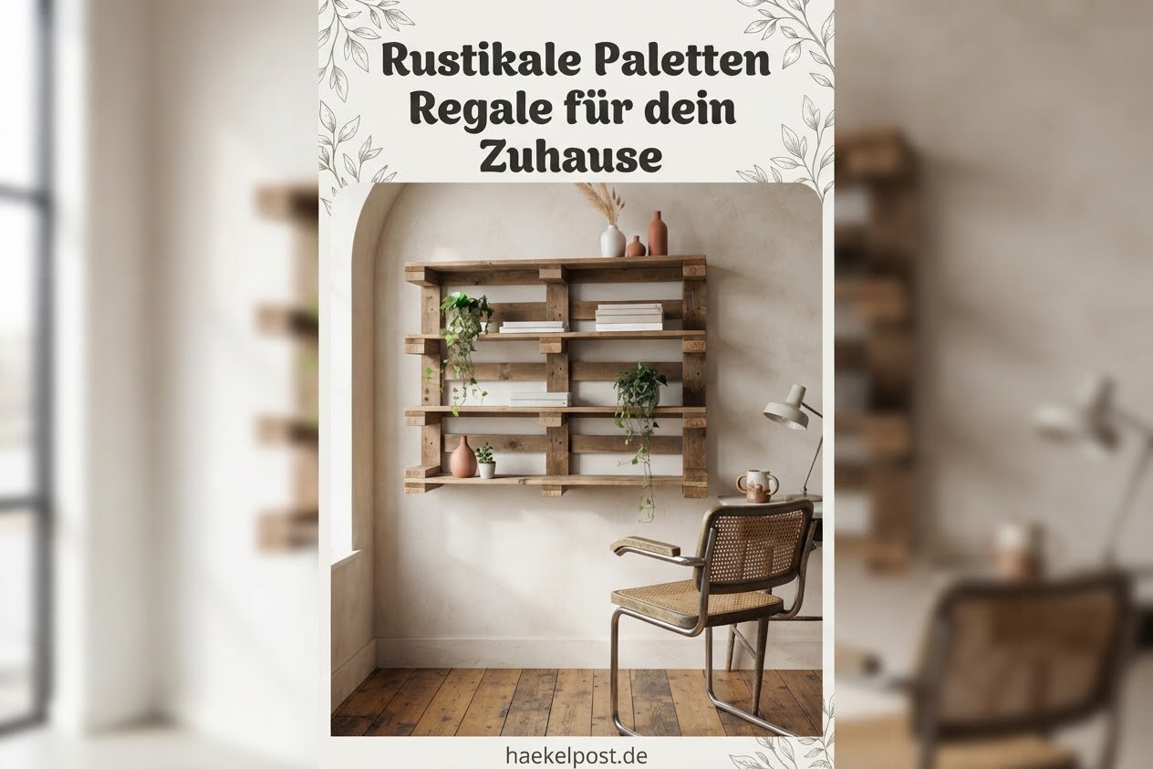 Rustikale Paletten Regale für dein Zuhause