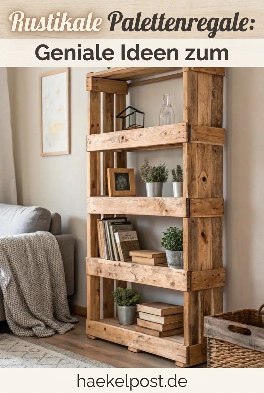 Rustikale Palettenregale: Geniale Ideen zumRustikale Paletten-Regale: Geniale DIY-Ideen