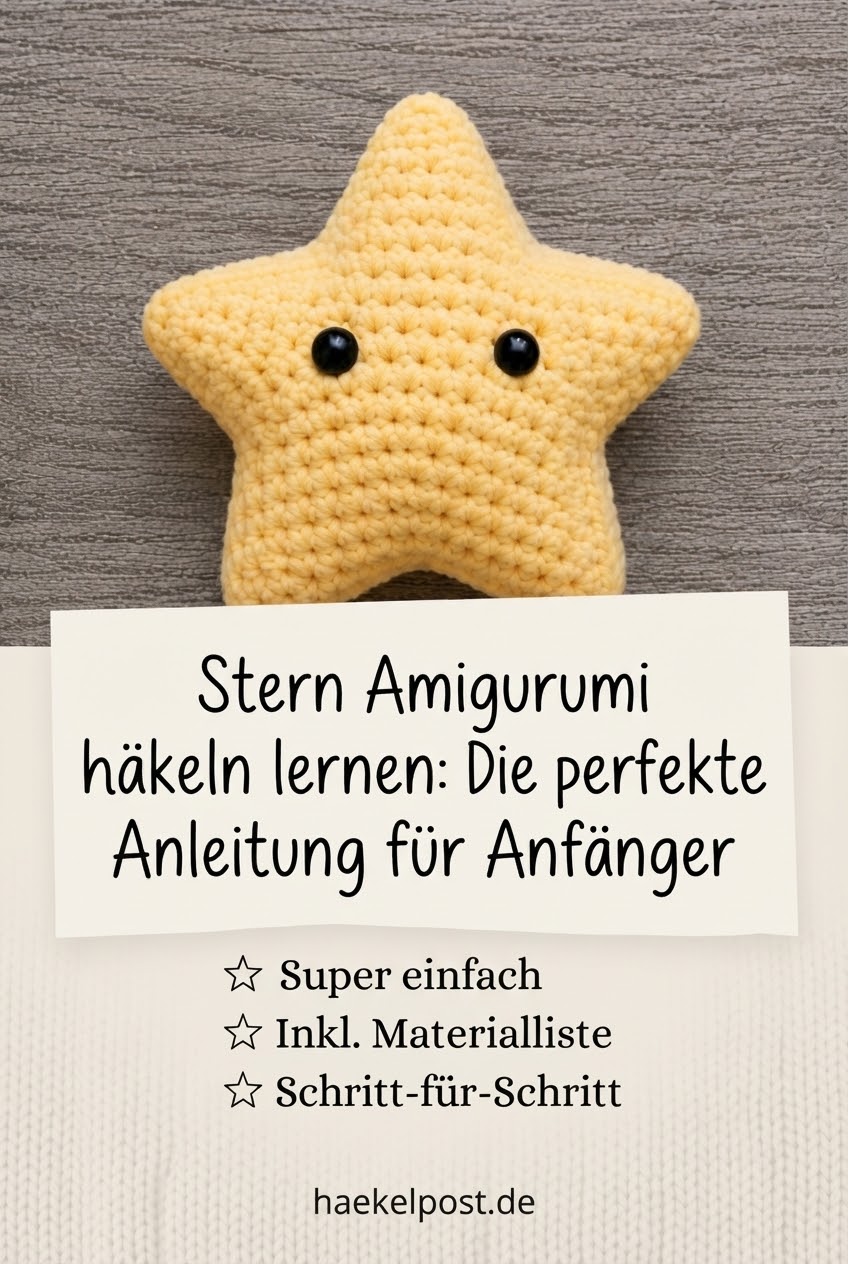 Stern Amigurumi häkeln lernen: Die perfekte Anleitung für Anfänger