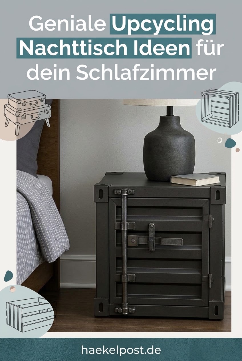 Geniale Upcycling Nachttisch Ideen für dein Schlafzimmer