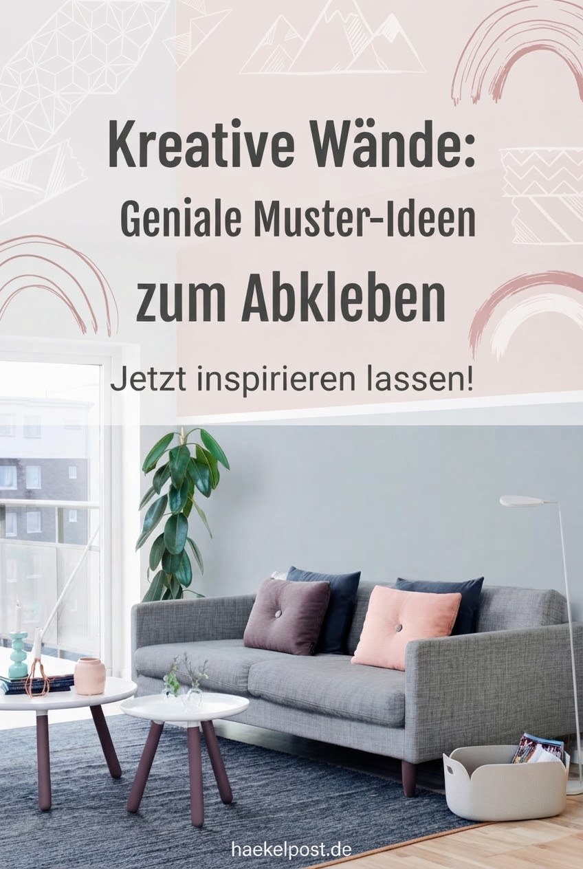 Kreative Wände: Geniale Muster-Ideen zum Abkleben