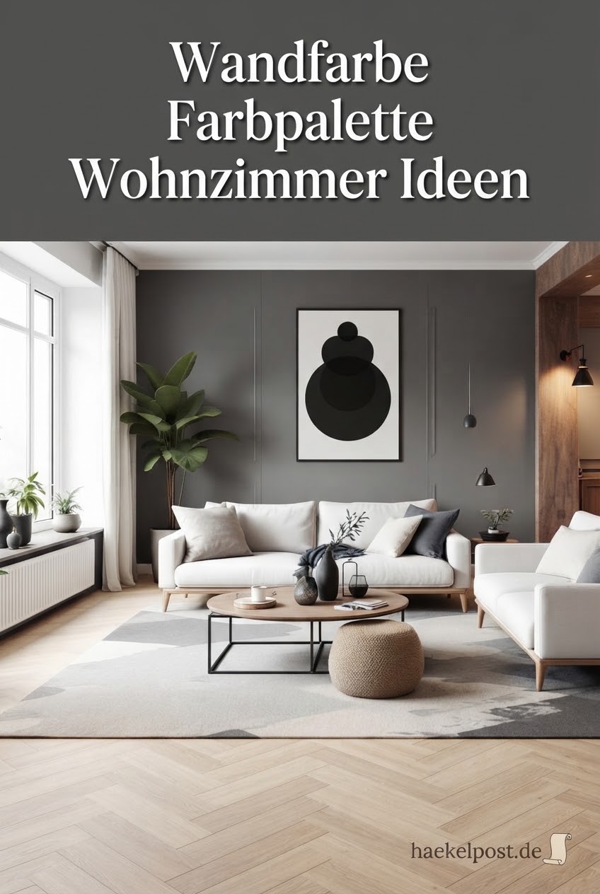 Wandfarbe Farbpalette Wohnzimmer Ideen