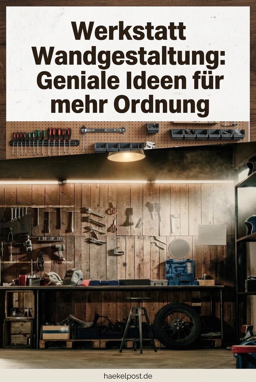Werkstatt Wandgestaltung: Geniale Ideen für mehr Ordnung