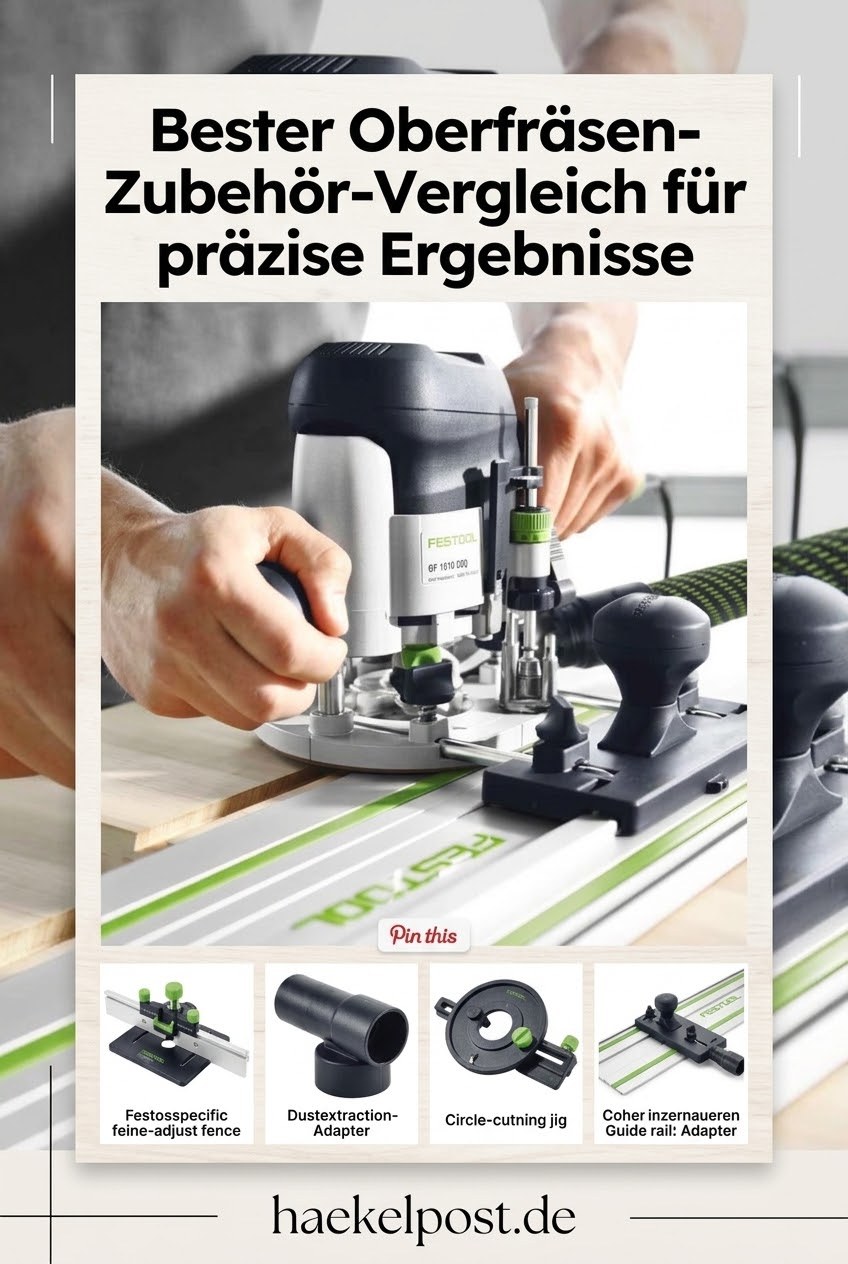 Bester Oberfräsen-Zubehör-Vergleich für präzise Ergebnisse