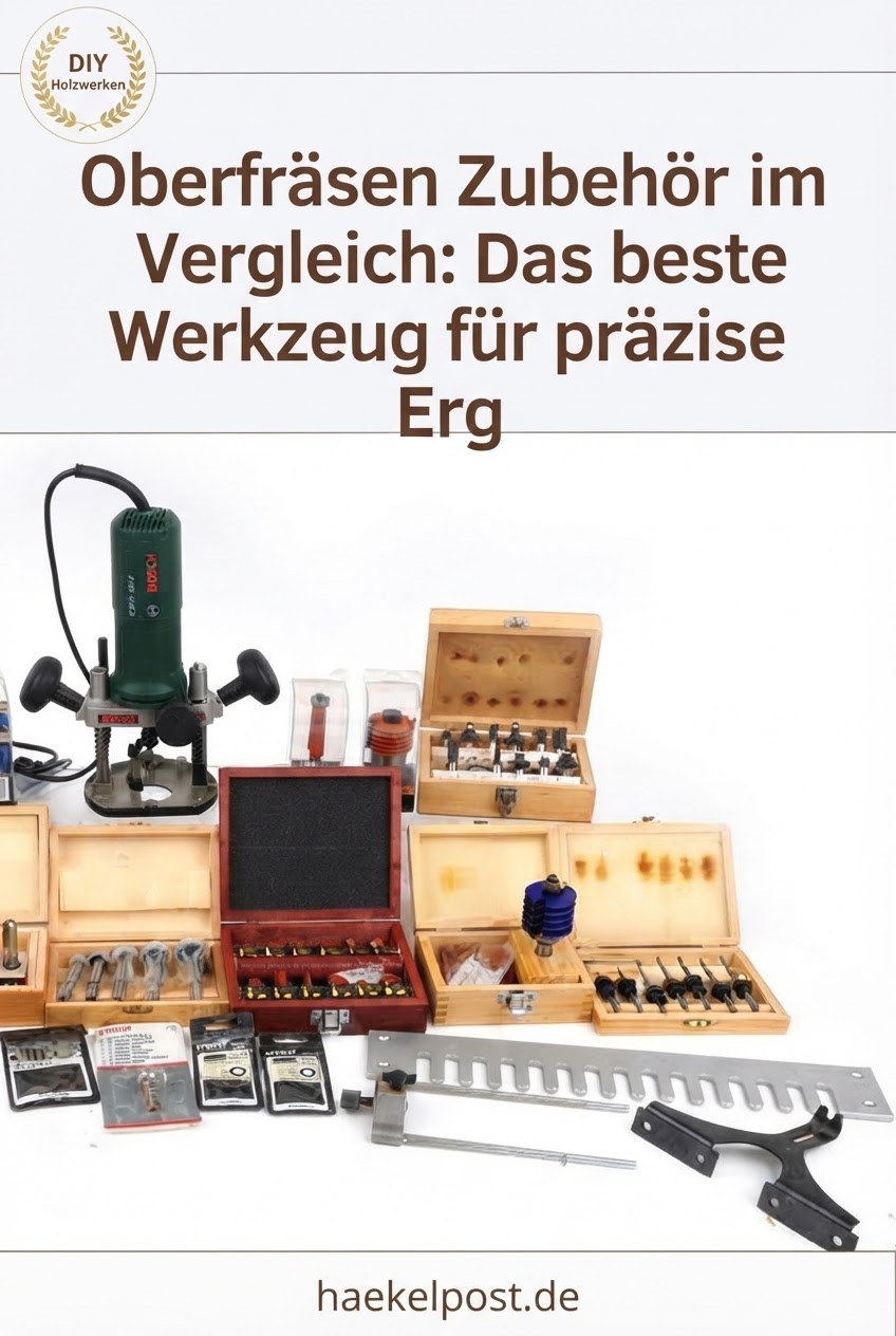 Oberfräsen Zubehör im Vergleich: Das beste Werkzeug für präzise Ergebnisse