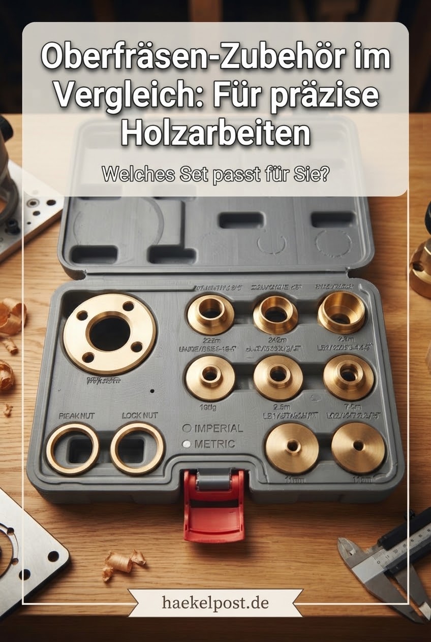 Oberfräsen-Zubehör im Vergleich: Für präzise Holzarbeiten