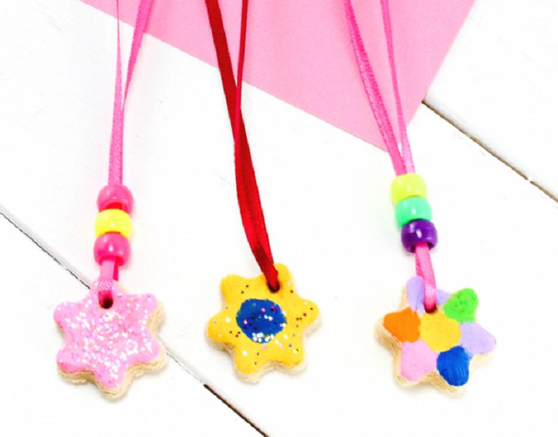 Salzteig Schmuck Kinder basteln