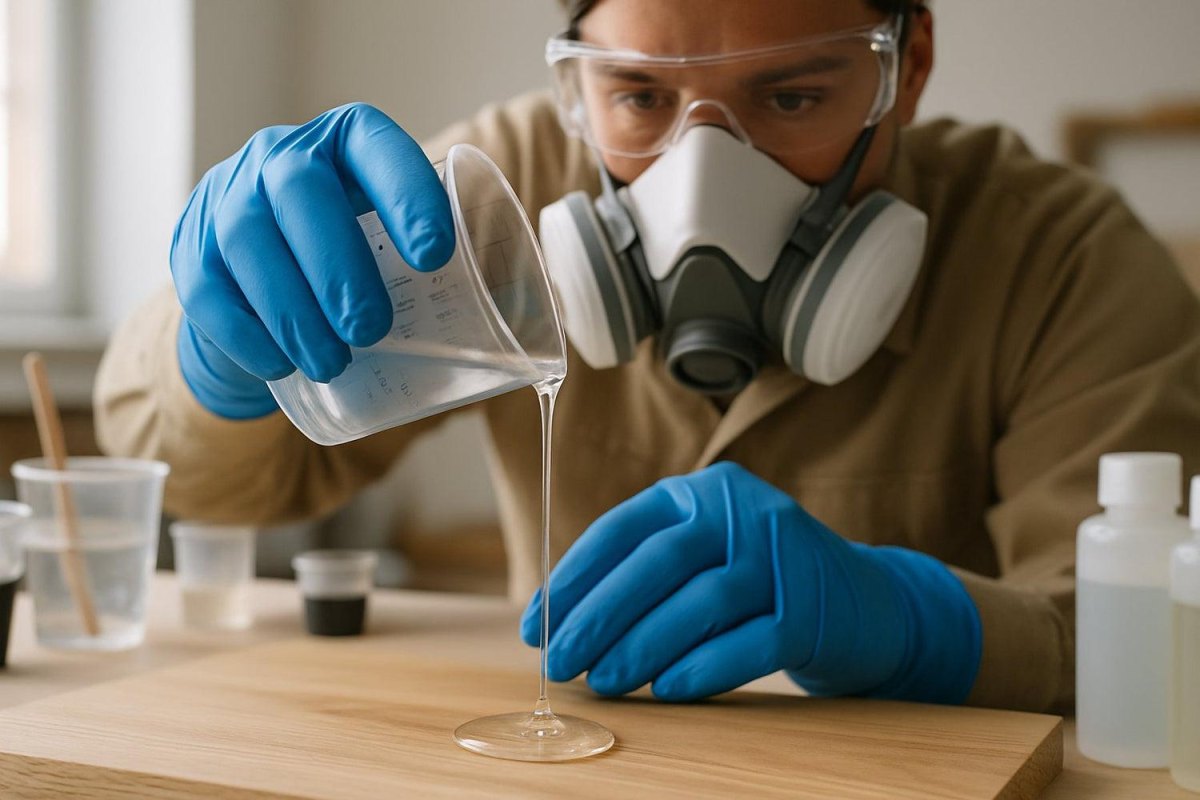 Epoxidharz sicher arbeiten Tipps für Anfänger