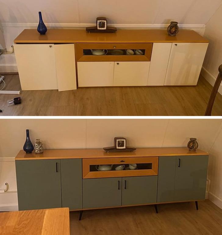 Retro Sideboard Makeover